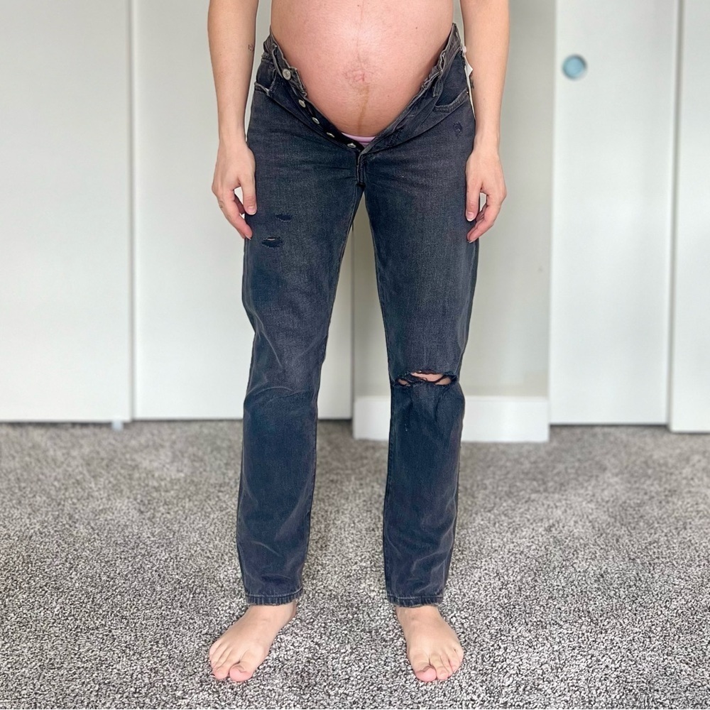 Levi's Big E Premium 501 S Jeans - Faded Black Wash - Grunge Streetwear -Size 27 - Picture 3 of 15